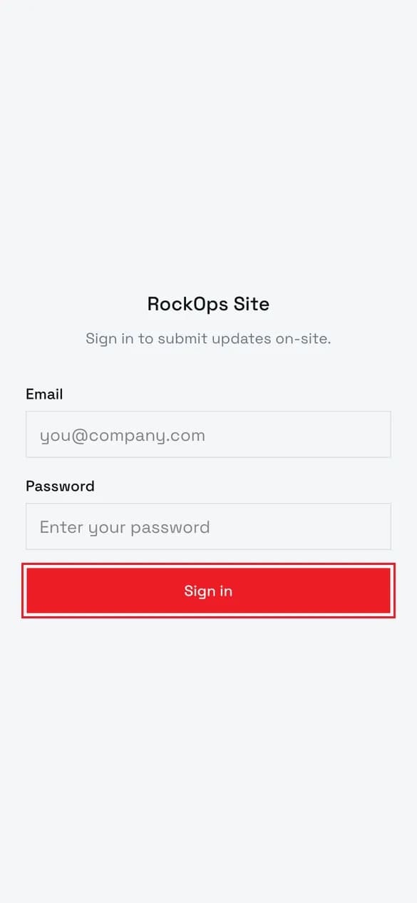 Sign in