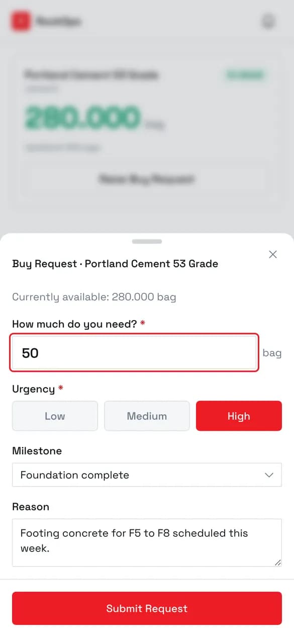 Say how much, and how soon